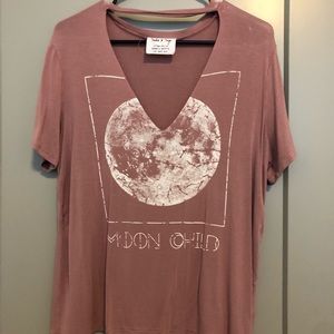 Pacsun choker T-shirt